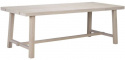 Eettafel \'Brooklyn\' 220x95cm - Witgepigmenteerd