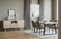 Dressoir \'Brooklyn\' 160x45cm - Witgepigmenteerd