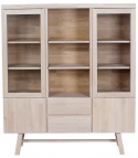 Kast \'Brooklyn\' - Witgepigmenteerd/Eiken
