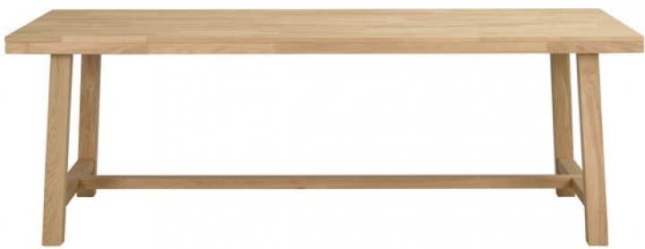 Eettafel \'Brooklyn\' 220x95cm - Eiken in de groep Meubels / Tafels / Eettafel bij Reforma (108590)