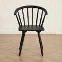 Stoel \'Astrid\'- Zwart