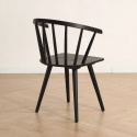 Stoel \'Astrid\'- Zwart