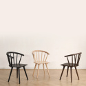 Stoel \'Astrid\'- Zwart