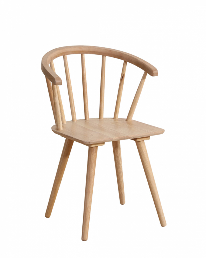 Stoel \'Astrid\'- Wit gepigmenteerd in de groep Meubels / Zitmeubels / Stoelen bij Reforma (1091-white-pigmented)