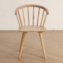 Stoel \'Astrid\'- Wit gepigmenteerd
