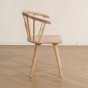 Stoel \'Astrid\'- Wit gepigmenteerd