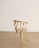 Stoel \'Astrid\'- Wit gepigmenteerd