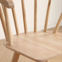 Stoel \'Astrid\'- Wit gepigmenteerd