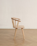 Stoel \'Astrid\'- Wit gepigmenteerd