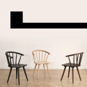 Stoel \'Astrid\'- Wit gepigmenteerd