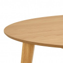 Eettafel \'Roxby\' Rond 120x76cm - Natuurlijk