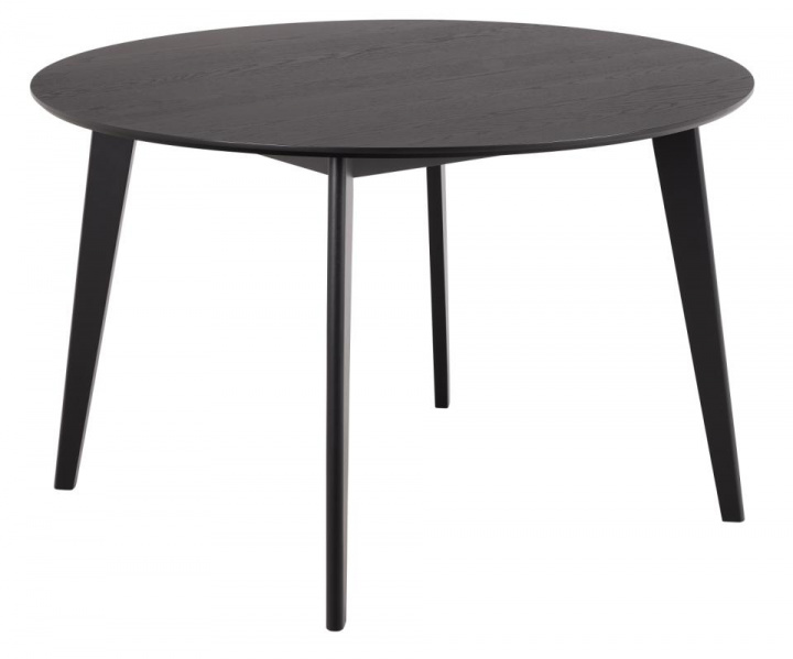 Eettafel \'Roxby\' Rond 120x76cm - Zwart in de groep Meubels / Tafels / Ronde eettafels bij Reforma (109197)