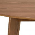 Eettafel \'Roxby\' Rond 120x76cm - Bruin