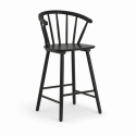 Barstoel \'Astrid\' - Zwart