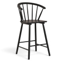 Barstoel \'Astrid\' - Zwart