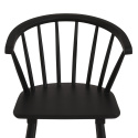 Barstoel \'Astrid\' - Zwart