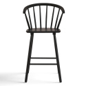 Barstoel \'Astrid\' - Zwart