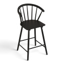 Barstoel \'Astrid\' - Zwart