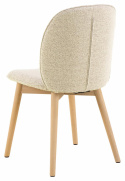 Stoel \'Cindy\' - Licht Beige