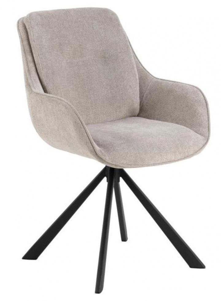 Stoel \'Carrie\' - Zand in de groep Meubels / Zitmeubels / Stoelen bij Reforma (109557)