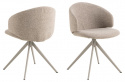 Stoel \'Ella\' - Licht Beige