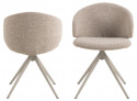Stoel \'Ella\' - Licht Beige