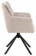 Stoel \'Alonso\' - Licht Beige