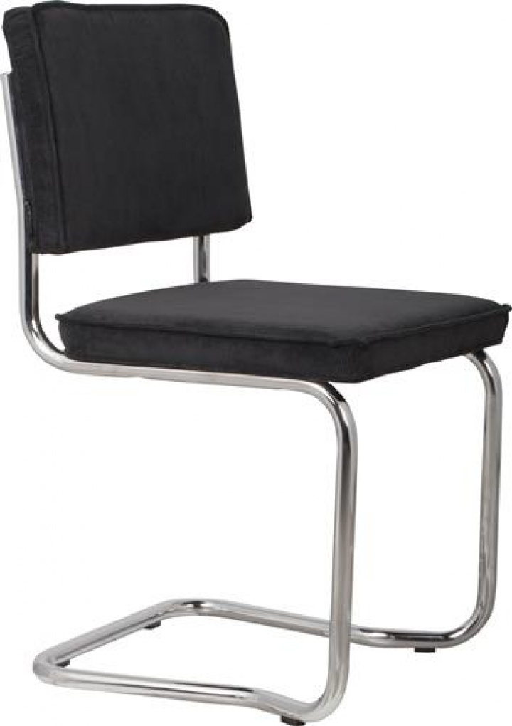 Stoel \'Ridge Kink\' 50 cm - Zwart in de groep Meubels / Zitmeubels / Stoelen bij Reforma (1100055)