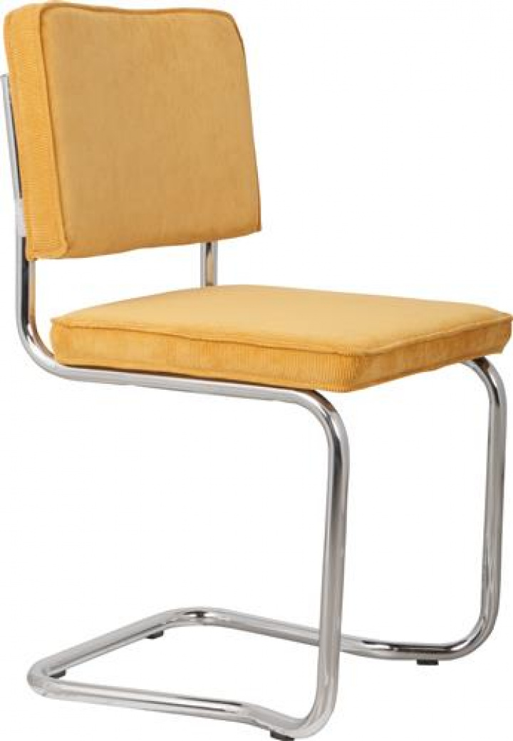 Stoel \'Ridge Kink\' 50 cm - Geel in de groep Meubels / Zitmeubels / Stoelen bij Reforma (1100064)