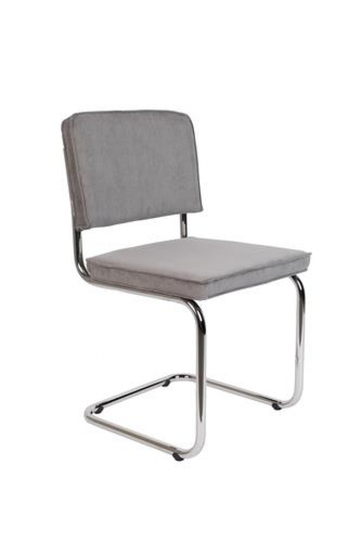 Stoel \'Ridge Rib\' - Lichtgrijs in de groep Meubels / Zitmeubels / Stoelen bij Reforma (1100076)