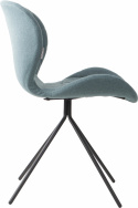 Stoel \'Omg\' - Velvet/Blauw