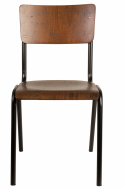 Stoel \'Scuola\' - Bruin