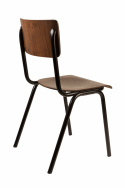 Stoel \'Scuola\' - Bruin