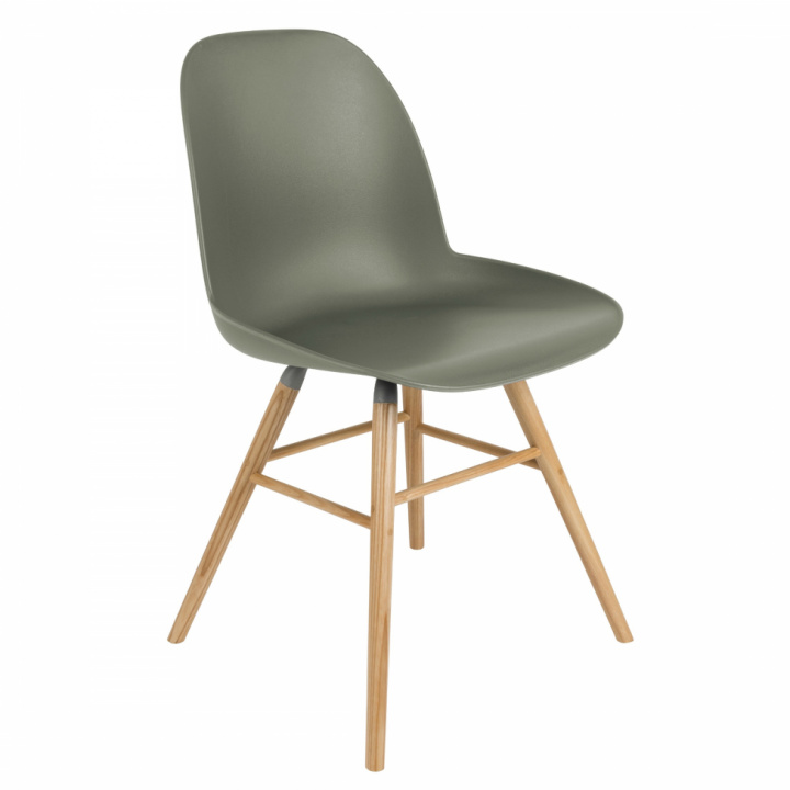 Stoel \'Albert\' - Groen in de groep Meubels / Zitmeubels / Stoelen bij Reforma (1100298)