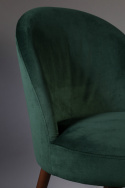 Eetkamerstoel \'Glad\' - Velvet/Groen