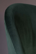 Eetkamerstoel \'Glad\' - Velvet/Groen