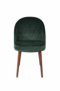 Eetkamerstoel \'Glad\' - Velvet/Groen