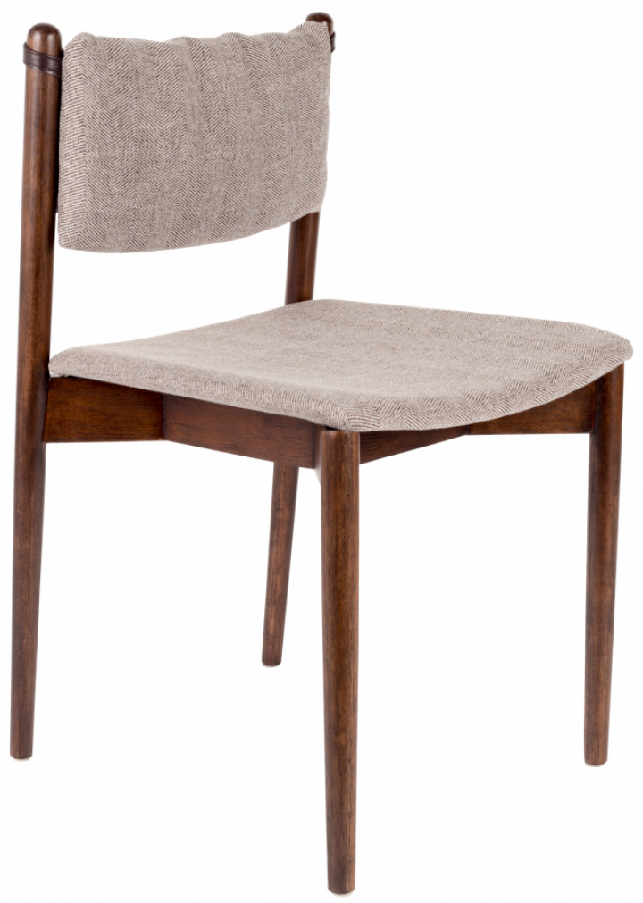 Stoel \'Torrance\' - Beige/Bruin in de groep Meubels / Zitmeubels / Stoelen bij Reforma (1100363)