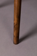 Stoel \'Chaya\' - Zwart/Walnoot