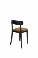 Stoel \'Brandon\' - Zwart/Ocra