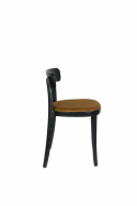 Stoel \'Brandon\' - Zwart/Ocra