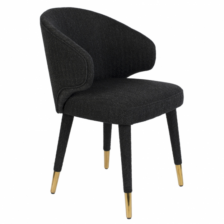 Stoel \'Lunar\' - Zwart in de groep Meubels / Zitmeubels / Stoelen bij Reforma (1100463)