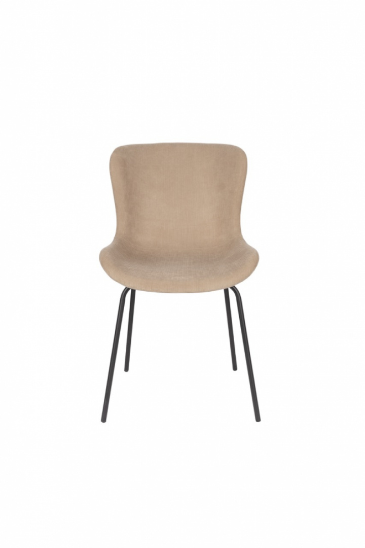 Stoel \'Junzo Rib\' - Beige in de groep Meubels / Zitmeubels / Stoelen bij Reforma (1100506)