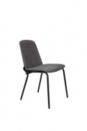 Stoel \'Clip\' - Zwart/Grijs