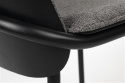 Stoel \'Clip\' - Zwart/Grijs