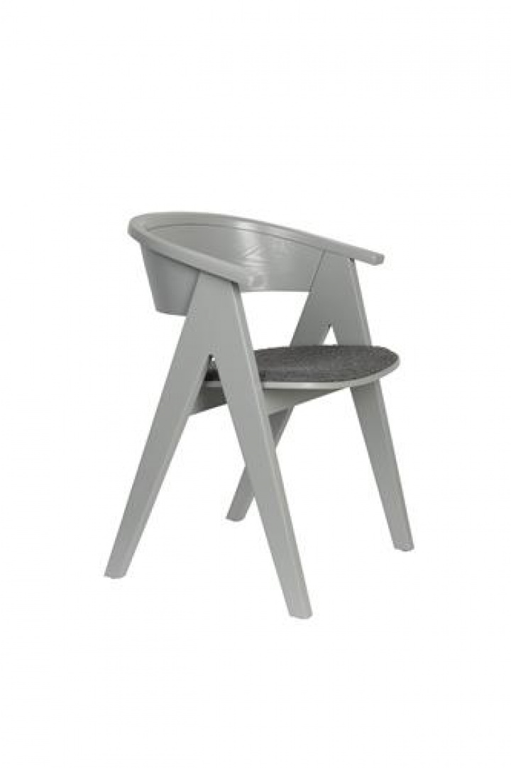 Stoel \'Ndsm\' - Grijs in de groep Meubels / Zitmeubels / Stoelen bij Reforma (1100544)