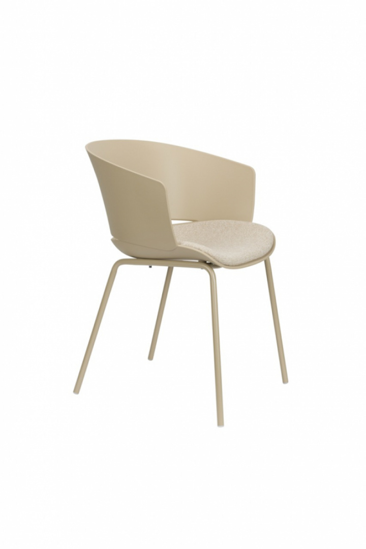 Stoel \'Jessica\' - Beige in de groep Meubels / Zitmeubels / Stoelen bij Reforma (1100578)