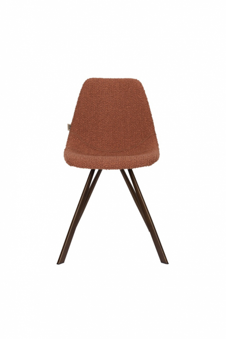 Stoel \'Franky\' - Bruin/Zwart in de groep Meubels / Zitmeubels / Stoelen bij Reforma (1100607)
