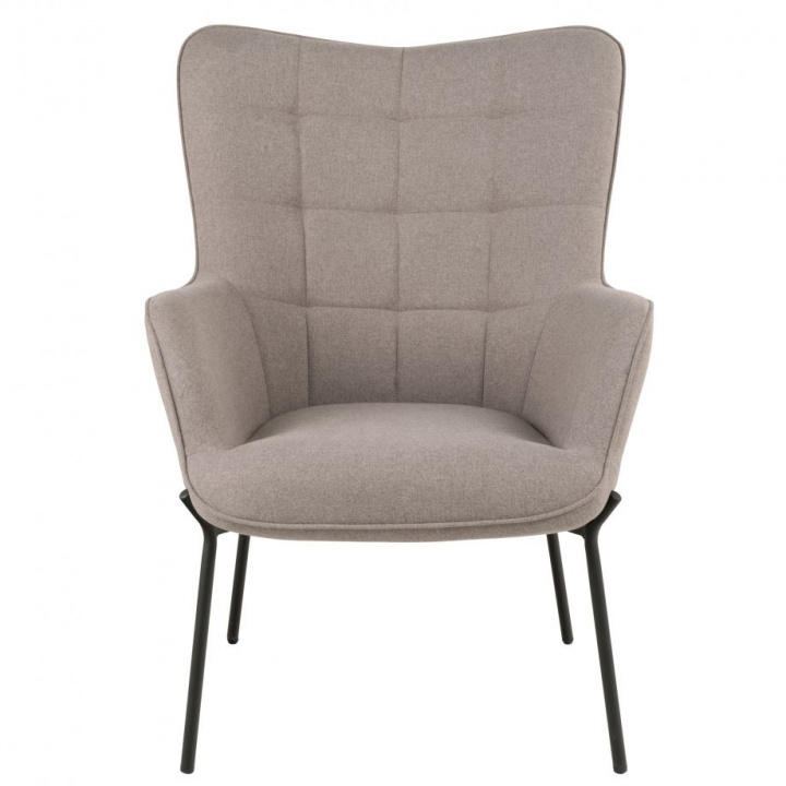 Fauteuil \'Glasgow\' - Stone in de groep Meubels / Zitmeubels / Fauteuils bij Reforma (1101159)