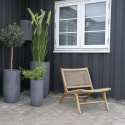 Lounge stoel \'Derby\' - Natuurlijk